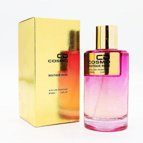 Cosmo Designs Boutique Rose Eau De Toilette 100ml - Cosmetics Fragrance Direct -3587925341755