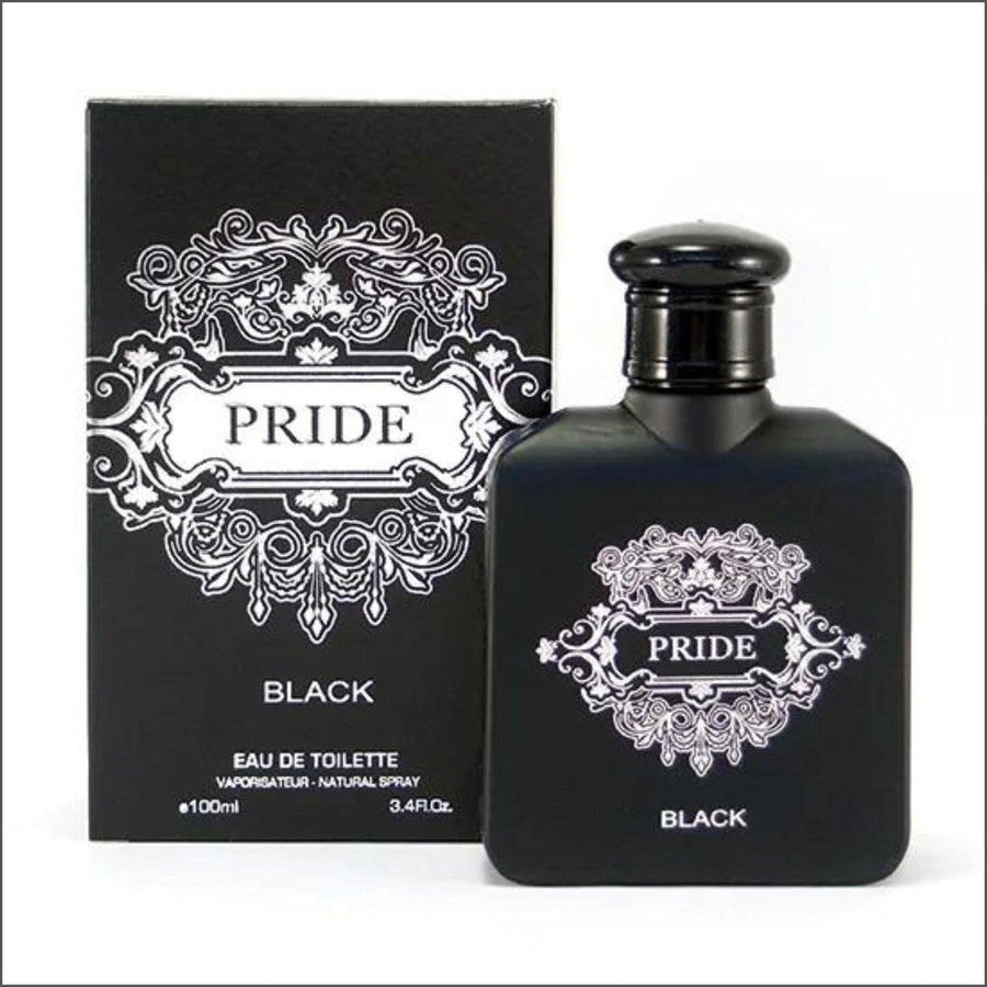 Cosmo Designs Pride Black Eau De Toilette 100ml - Cosmetics Fragrance Direct -3587925332890