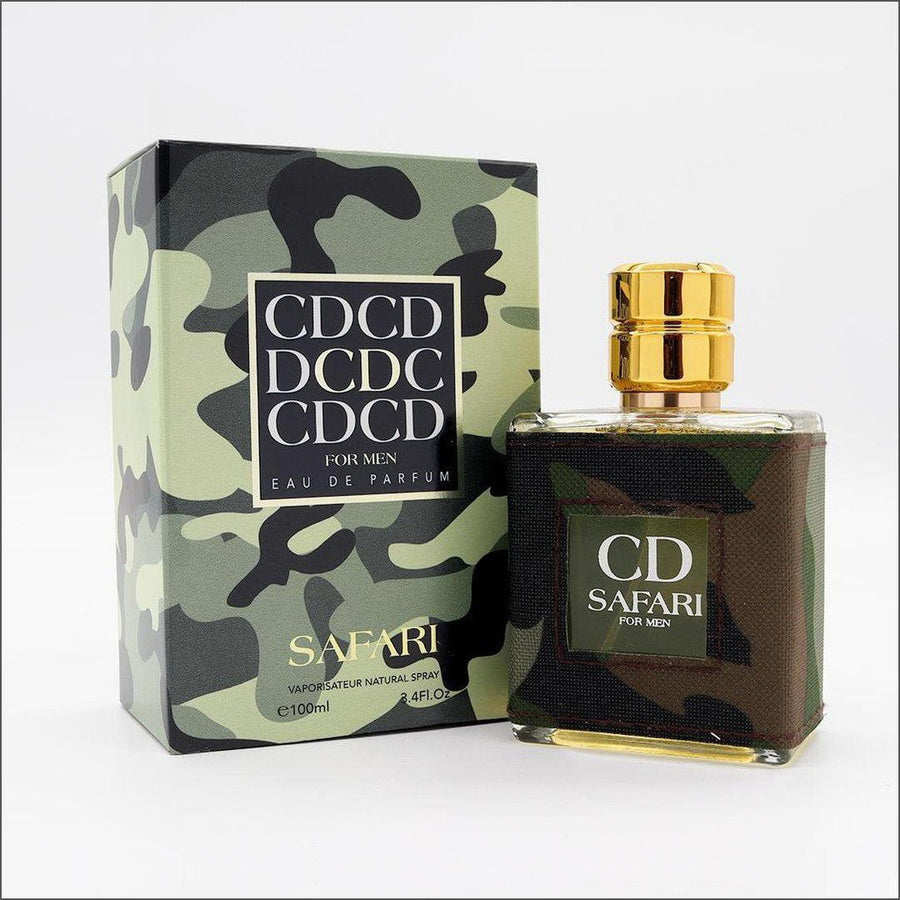 Cosmo Designs Safari Man Eau De Toilette 100ml - Cosmetics Fragrance Direct -3587925341779