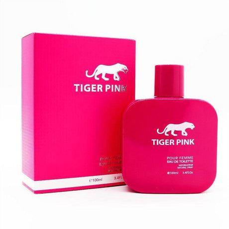Cosmo Designs Tiger Pink Eau De Toilette 100ml - Cosmetics Fragrance Direct -3587925327254