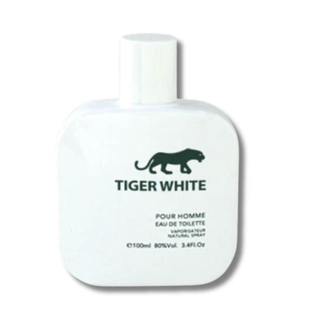 Cosmo Designs Tiger White Eau De Toilette 100ml - Cosmetics Fragrance Direct -3587925297045