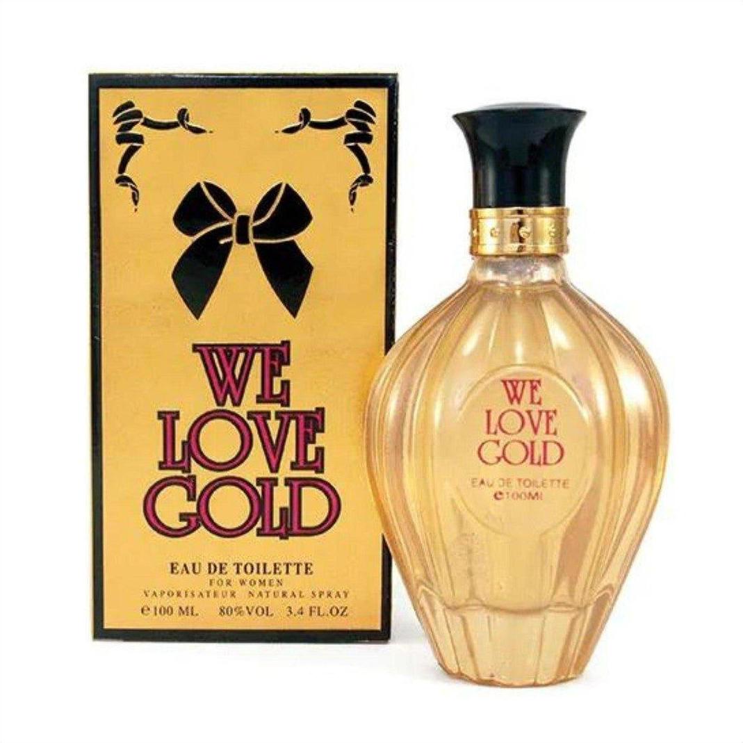 Cosmo Designs We Love Gold Eau De Toilette 100ml - Cosmetics Fragrance Direct -3587925339523