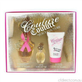 Couture Couture by Juicy Couture Eau de Parfum 50ml 3 Piece Gift Set - Cosmetics Fragrance Direct -7.19346E+11