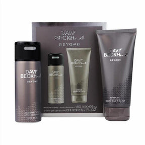 David Beckham Beyond Deodorant Spray 150ml Gift Set - Cosmetics Fragrance Direct -3614226665706