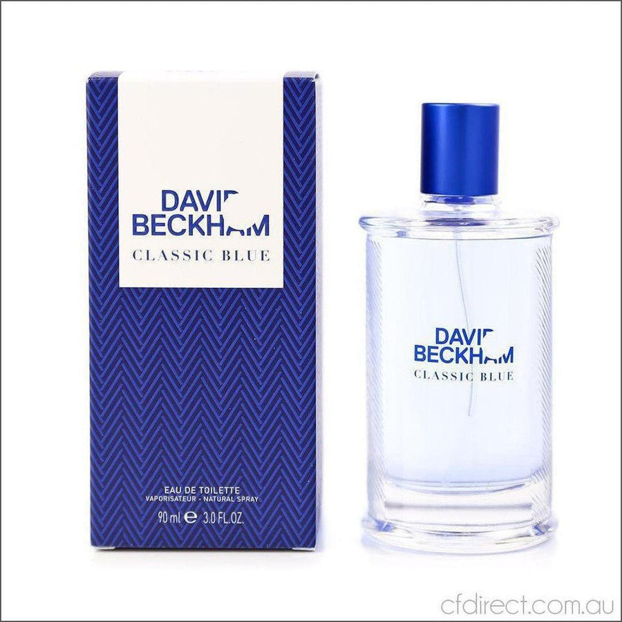 David Beckham Classic Blue Eau de Toilette 90ml - Cosmetics Fragrance Direct -3607349938079