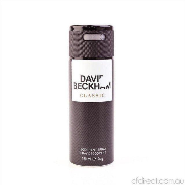 David Beckham Classic Deodorant Spray 150ml - Cosmetics Fragrance Direct -3607346571026