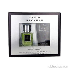 David Beckham Instinct Eau de Toilette Spray 30ml + Shower Gel 150ml - Cosmetics Fragrance Direct -3614225537349
