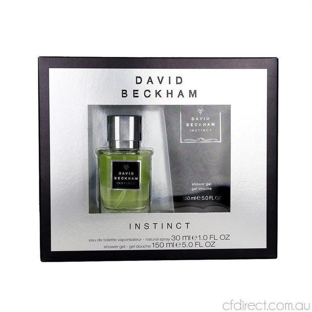 David Beckham Instinct Eau de Toilette Spray 30ml + Shower Gel 150ml - Cosmetics Fragrance Direct -3614225537349