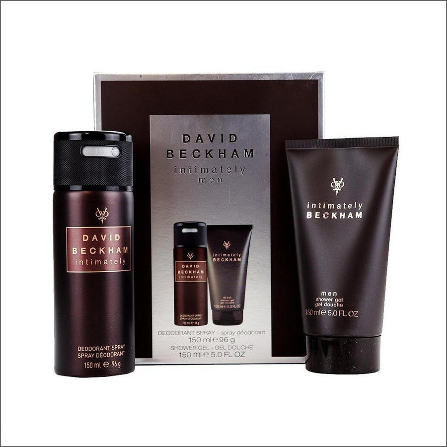David Beckham Intimately Deodorant Spray 150ml Gift Set - Cosmetics Fragrance Direct -3.61423E+12
