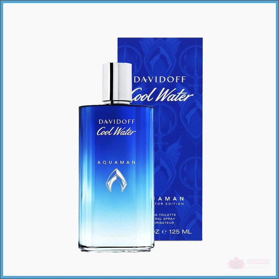 Davidoff Cool Water Aquaman Collector Edition Eau De Toilette 125ml - Cosmetics Fragrance Direct -3614228963176