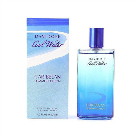 Davidoff Cool Water Carribbean Summer Edition Eau de Toilette 125ml - Cosmetics Fragrance Direct -3614224485115