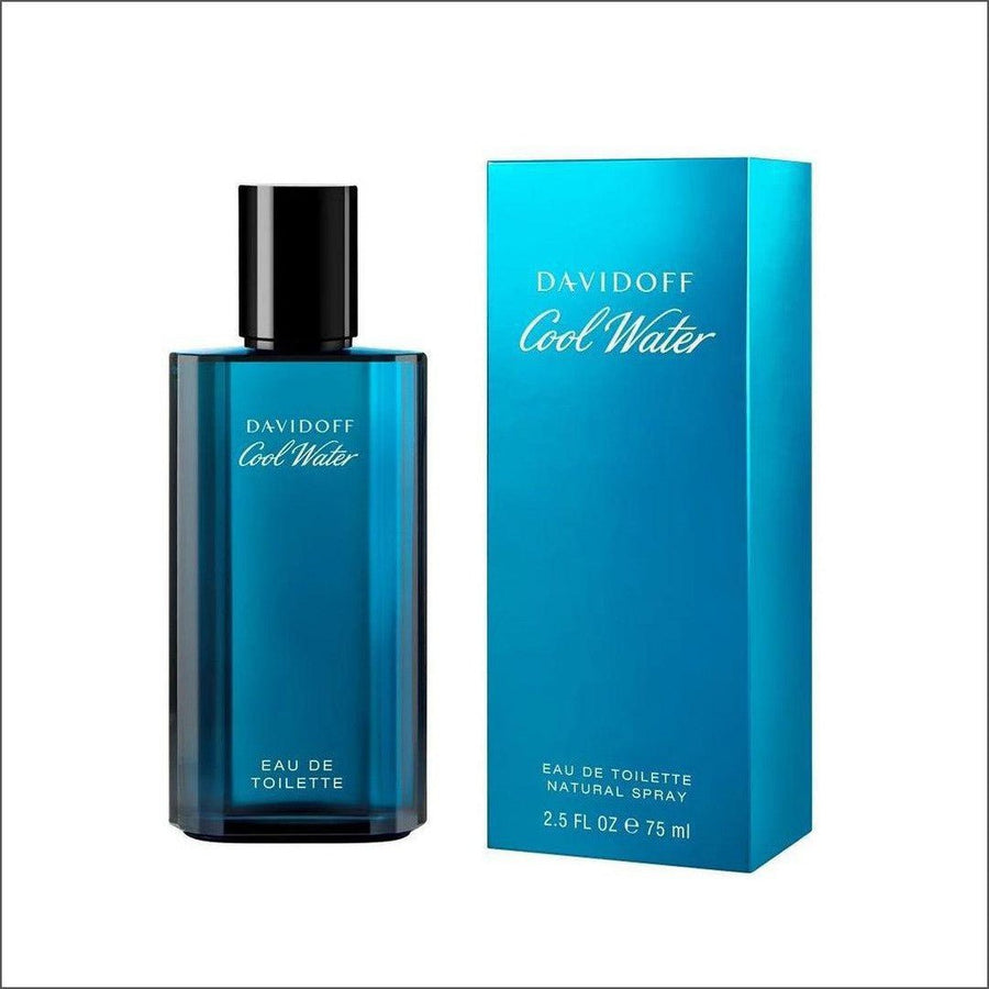 Davidoff Cool Water Eau de Toilette 75ml - Cosmetics Fragrance Direct -3414202000565