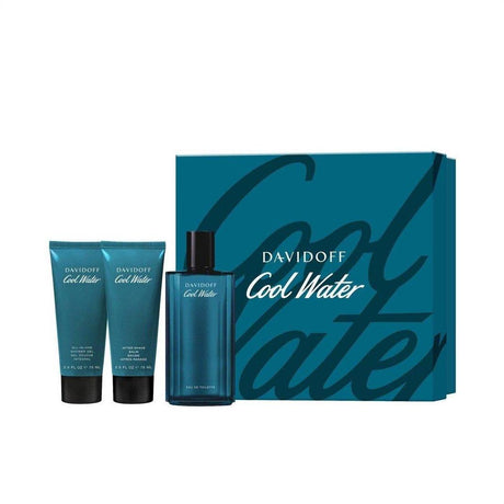 Davidoff Cool Water For Men 3 Piece Gift Set Fathers Day 2022 - Cosmetics Fragrance Direct -3616302932283