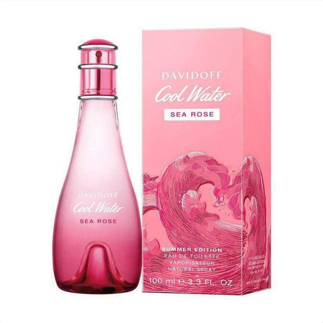 Davidoff Cool Water Sea Rose Mediterranean Summer Eau de Toilette 100ml - Cosmetics Fragrance Direct -3614227756182