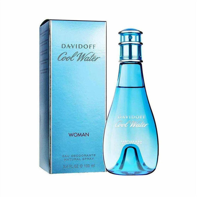 Davidoff Cool Water Woman Deodorant Spray 100ml - Cosmetics Fragrance Direct -3414200655286