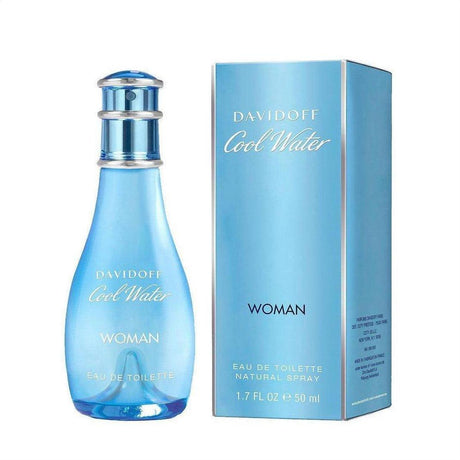 Davidoff Cool Water Woman Eau De Toilette 50ml - Cosmetics Fragrance Direct -3414202011769