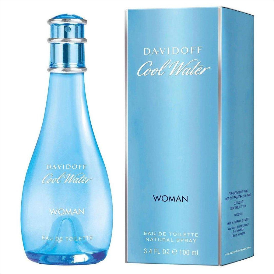 Davidoff Cool Water Woman Eau de Toilette Spray 100ml - Cosmetics Fragrance Direct -3414202011752