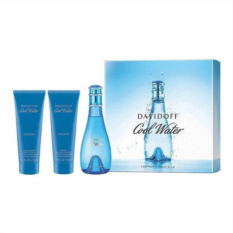 Davidoff Cool Water Woman Gift Set - Cosmetics Fragrance Direct -3.61423E+12