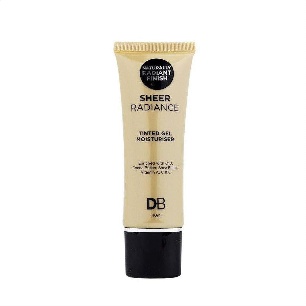 DB Cosmetics Sheer Radiance Tinted Gel Moisturiser Light Medium 40ml - Cosmetics Fragrance Direct -9336830035587