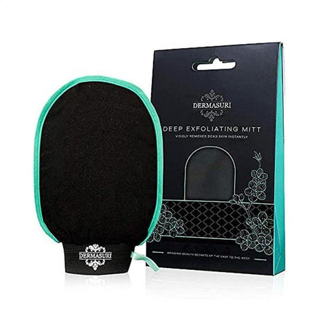 Dermasuri Deep Exfoliating Body Scrub Mitt - Cosmetics Fragrance Direct -696859288012