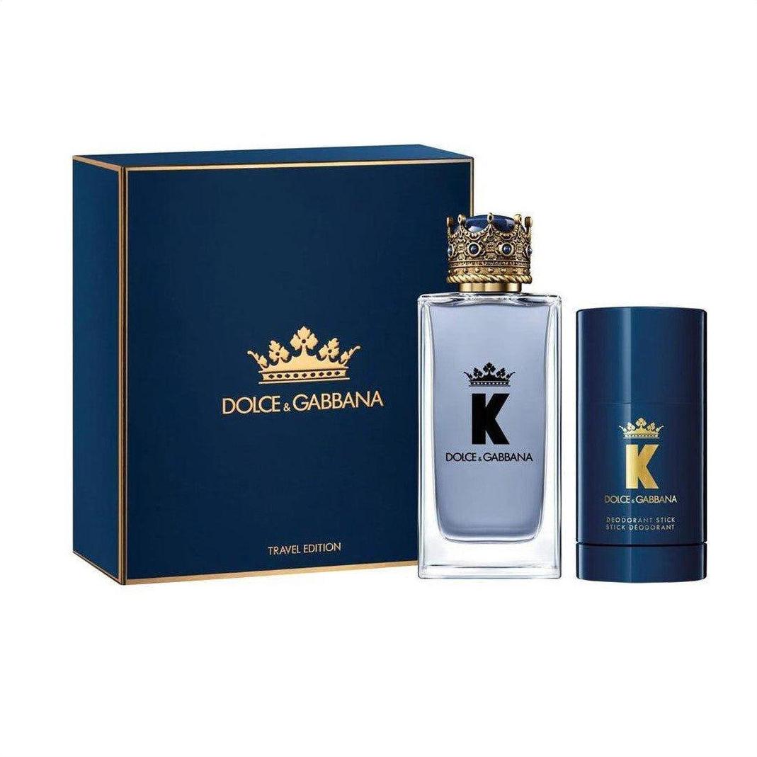 Dolce & Gabbana K Eau De Toilette 2 piece Travel Edition Giftset - Cosmetics Fragrance Direct -3423473140252