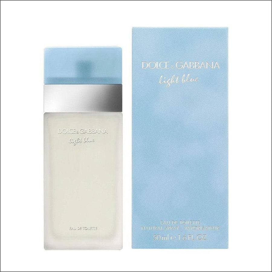 Dolce & Gabbana Light Blue Eau de Toilette 50ml - Cosmetics Fragrance Direct -3423473020264