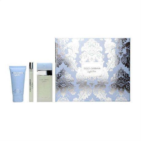 Dolce & Gabbana Light Blue Eau de Toilette 50ml Gift Set - Cosmetics Fragrance Direct -3.42348E+12