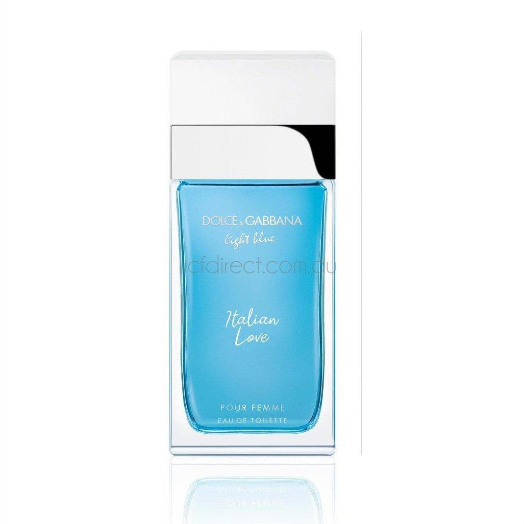 Dolce & Gabbana Light Blue Italian Love Eau De Toilette 50ml - Cosmetics Fragrance Direct -3423222052744