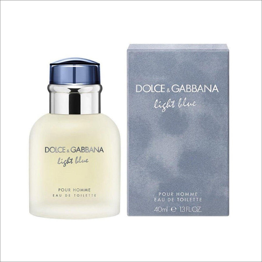 Dolce & Gabbana Light Blue Pour Homme Eau De Toilette 40ml - Cosmetics Fragrance Direct-3423473020523