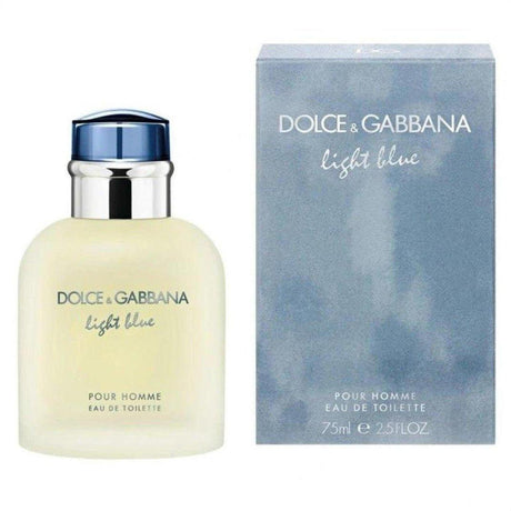 Dolce & Gabbana Light Blue Pour Homme Eau de Toilette 75ml - Cosmetics Fragrance Direct-3423473020509