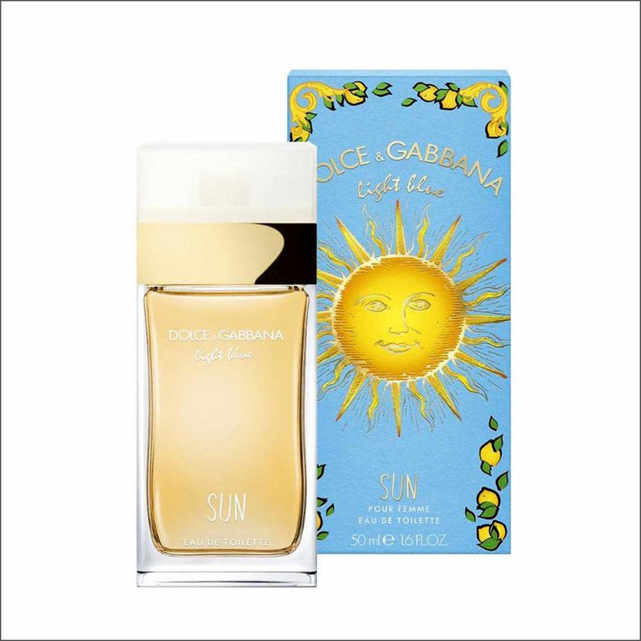 Dolce & Gabbana Light Blue Sun Eau de Toilette 50ml - Cosmetics Fragrance Direct-3423478517554