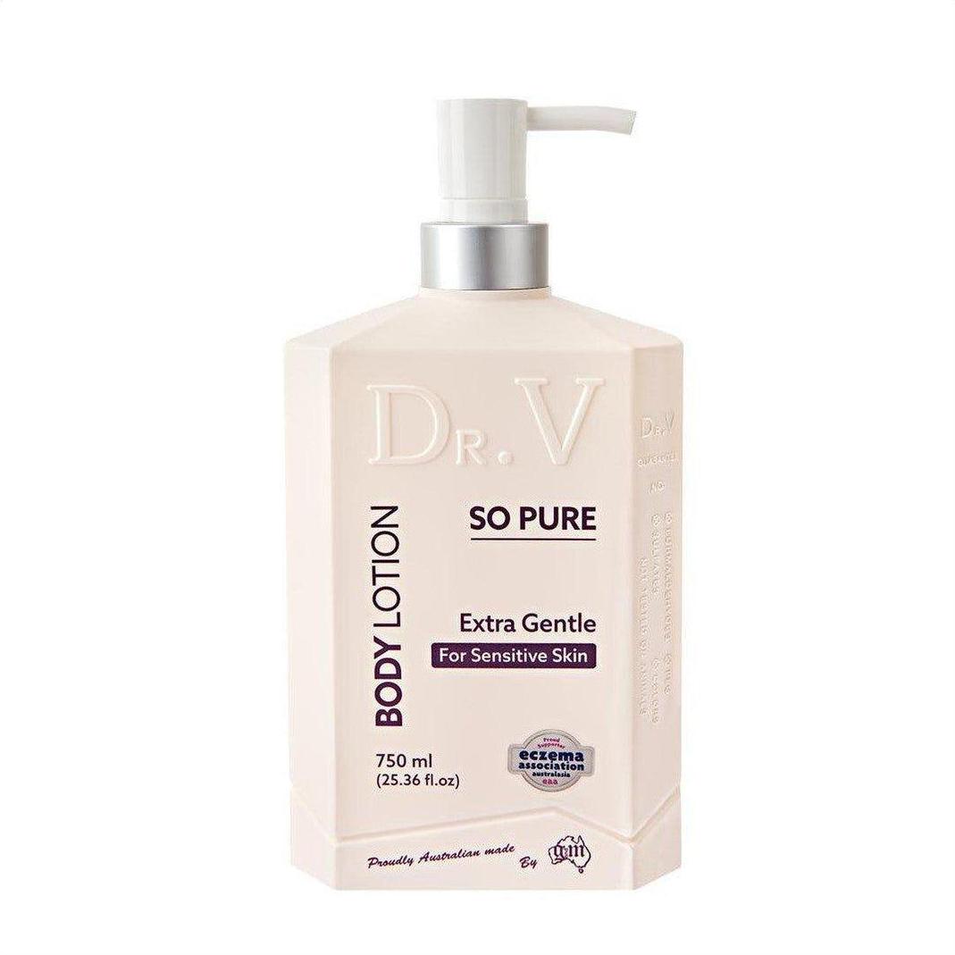 Dr. V So Pure Extra Gentle Body Lotion 750ml - Cosmetics Fragrance Direct-9322316006066