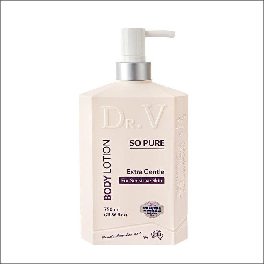 Dr. V So Pure Extra Gentle Body Lotion 750ml - Cosmetics Fragrance Direct-9322316006066