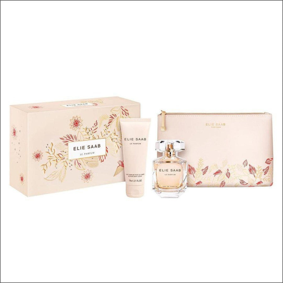 Elie Saab Le Parfum Eau De Parfum 50ml 3 Piece Gift Set - Cosmetics Fragrance Direct-86911028