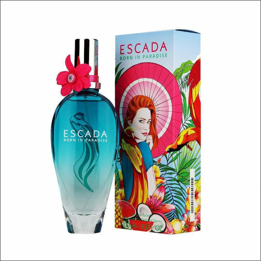 Escada Born In Paradise Eau de Toilette 100ml - Cosmetics Fragrance Direct-737052716893