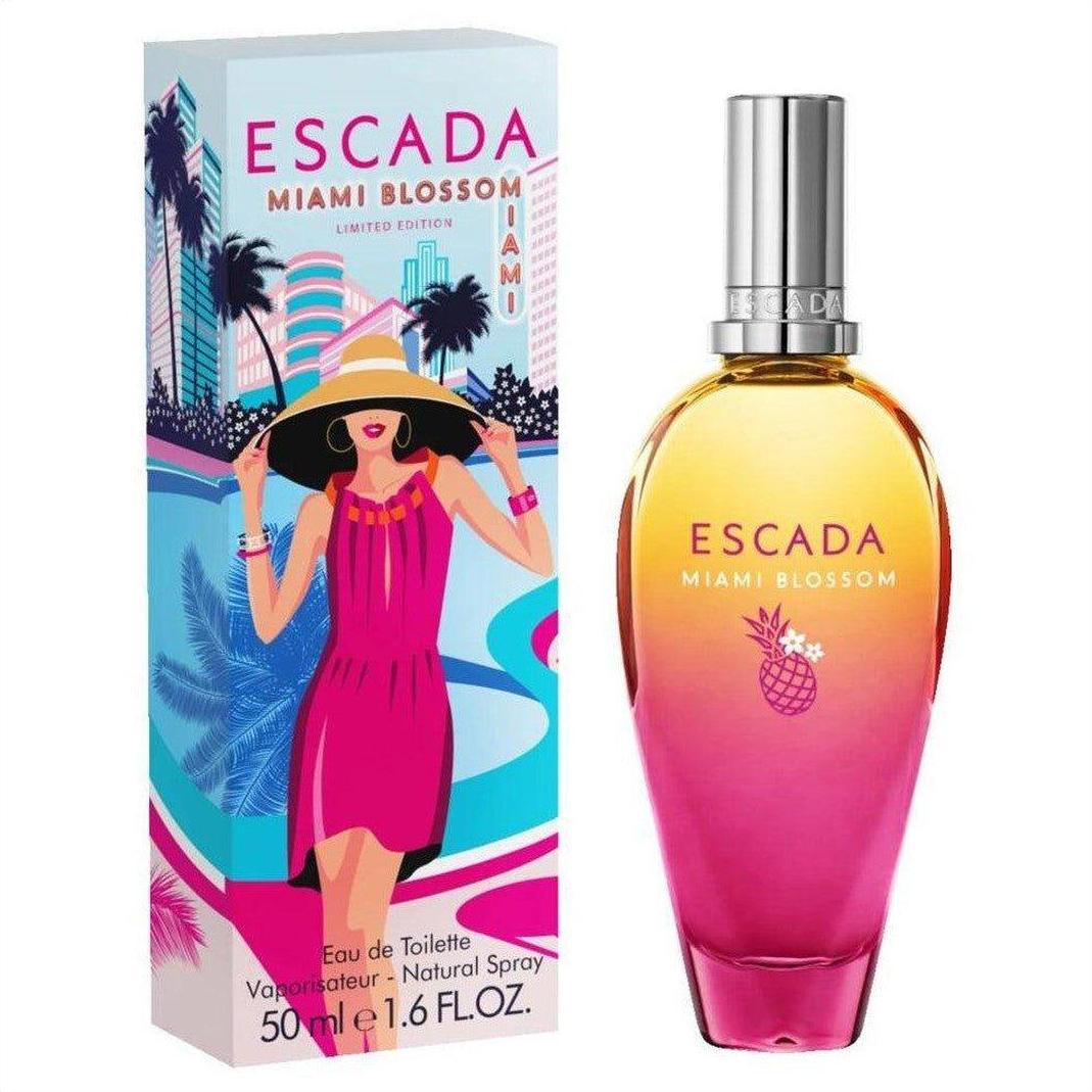 Escada Miami Blossom Eau de Toilette 100ml Limited Edition - Cosmetics Fragrance Direct-3614227594616