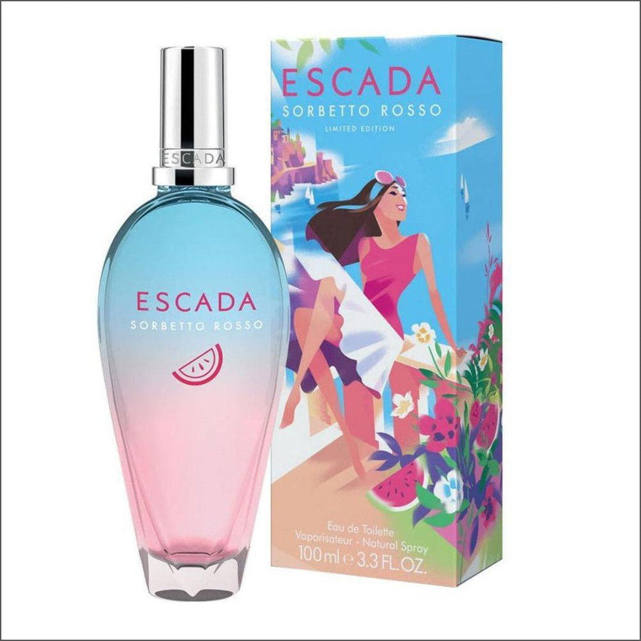 Escada Sorbetto Rosso Limited Edition Eau de Toilette 100ml - Cosmetics Fragrance Direct-55719988