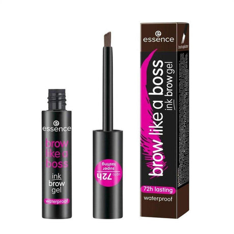 Essence Brow Like A Boss Ink Brow Gel 03 Dark Brown - Cosmetics Fragrance Direct-4059729360274