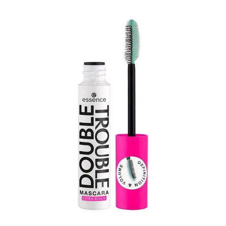 Essence Double Trouble Mascara Extra Black 12ml - Cosmetics Fragrance Direct open