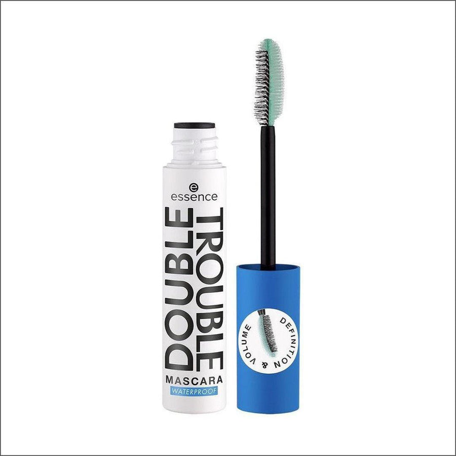 Essence Double Trouble Waterproof Mascara Black 12ml - Cosmetics Fragrance Direct-4059729337153