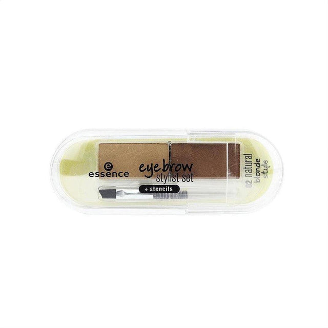 Essence Eyebrow Stylist Set + Stencils 02 Natural Blonde - Cosmetics Fragrance Direct-4250587771862