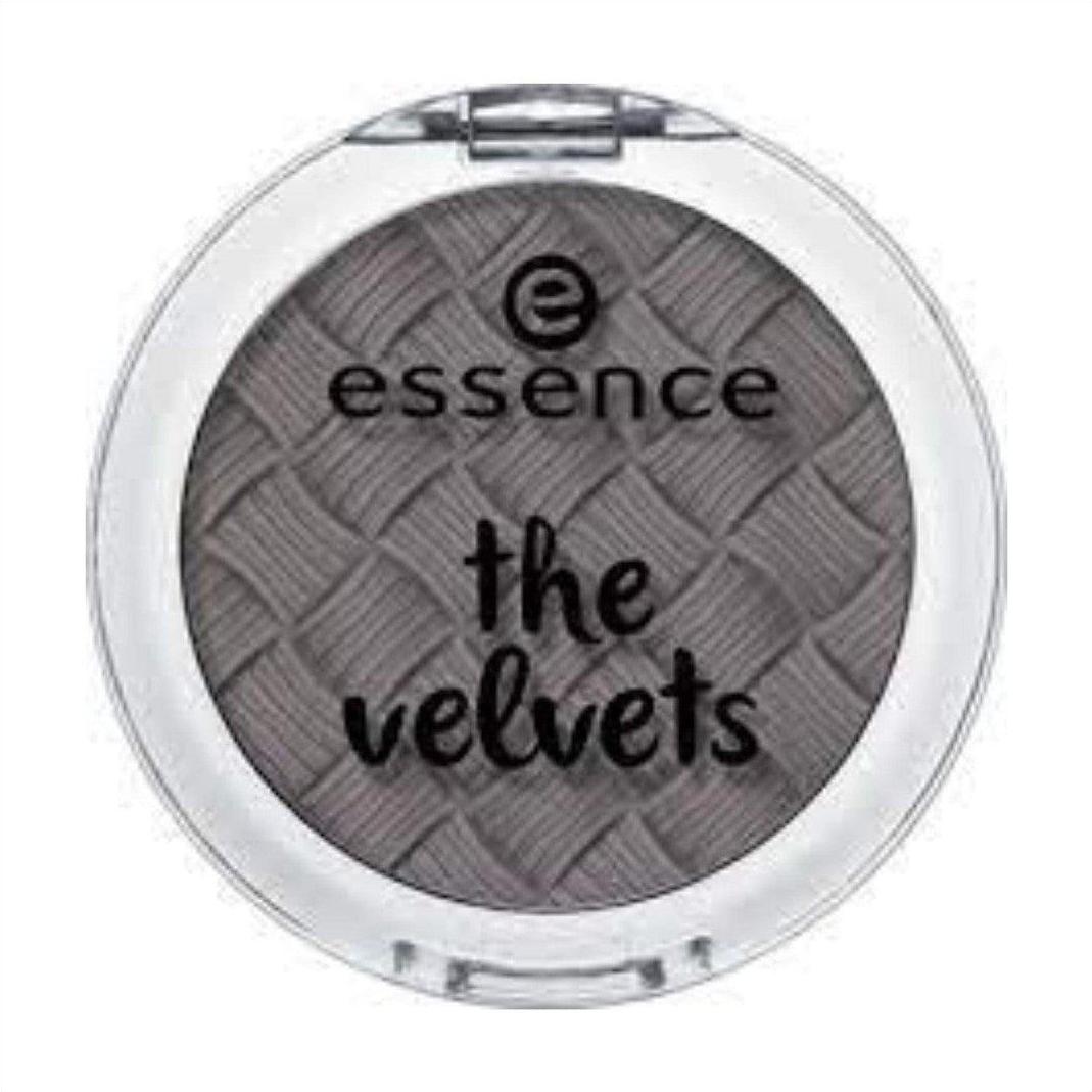 Essence Eyeshadow The Velvets The Greyest - Cosmetics Fragrance Direct-4250947565728