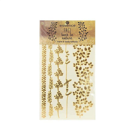 Essence Fall Back To Nature Hand & Body Temporary Tattoos - Cosmetics Fragrance Direct-4059729047649
