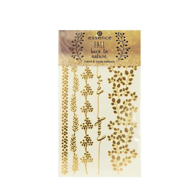 Essence Fall Back To Nature Hand & Body Temporary Tattoos - Cosmetics Fragrance Direct-4059729047649