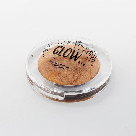 Essence Glow Baked Metallic Highlighter 01 Like Everything is All Right - Cosmetics Fragrance Direct-4059729010414