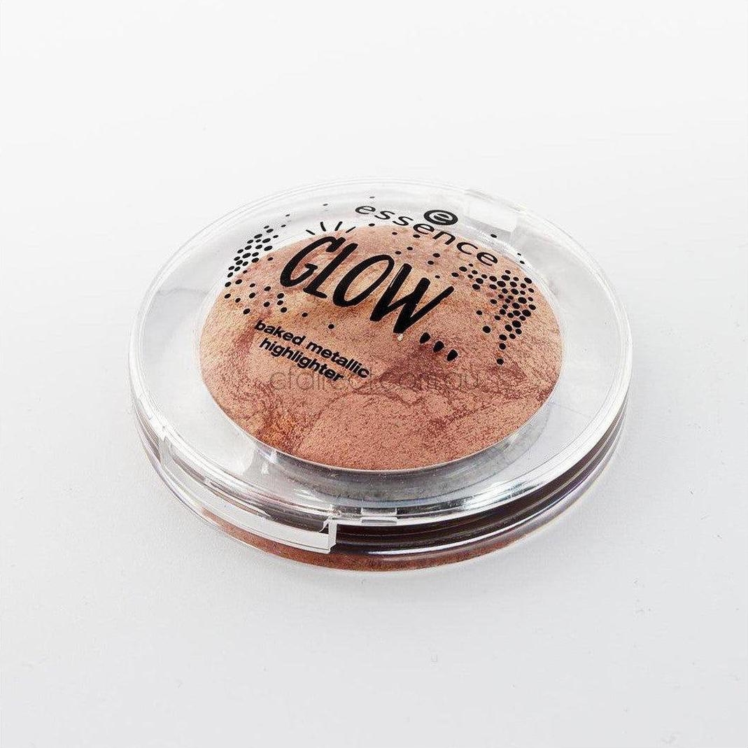 Essence Glow Baked Metallic Highlighter 03 Like Glitter Is Raining Down On You