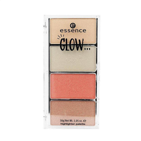 Essence Glow Highlighter Palette 01 Like Its Girls Night - Cosmetics Fragrance Direct-4059729010377