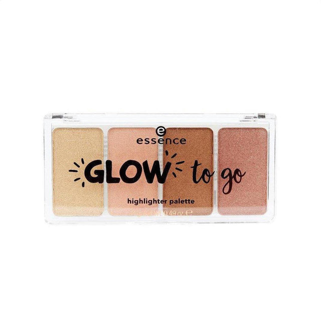 Essence Glow To Go Highlighter Palette 10 Sunkissed Glow14g - Cosmetics Fragrance Direct-4059729003041