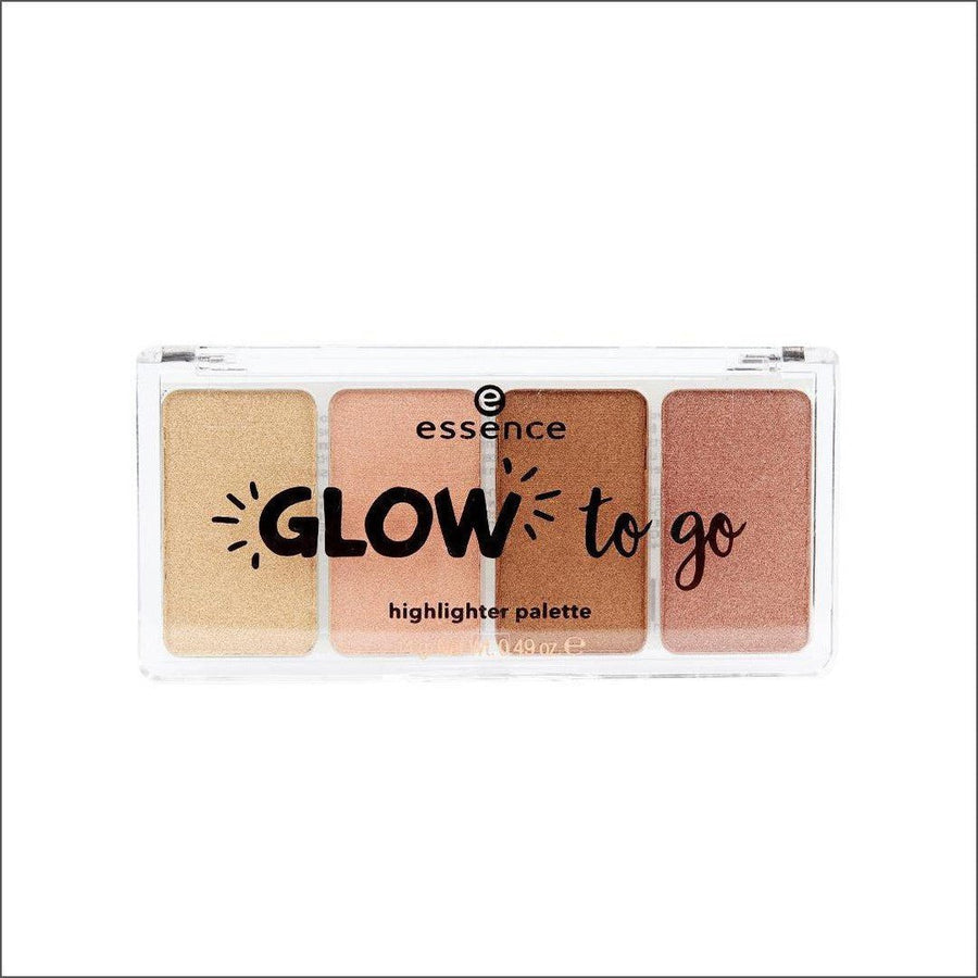 Essence Glow To Go Highlighter Palette 10 Sunkissed Glow14g - Cosmetics Fragrance Direct-4059729003041