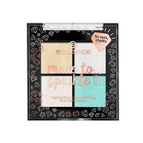 Essence Made To Sparkle Highlighting & Transforming Prismatic Palette - 01 Don't Let Anyone Dull Your Sparkle - Cosmetics Fragrance Direct-4251232272574